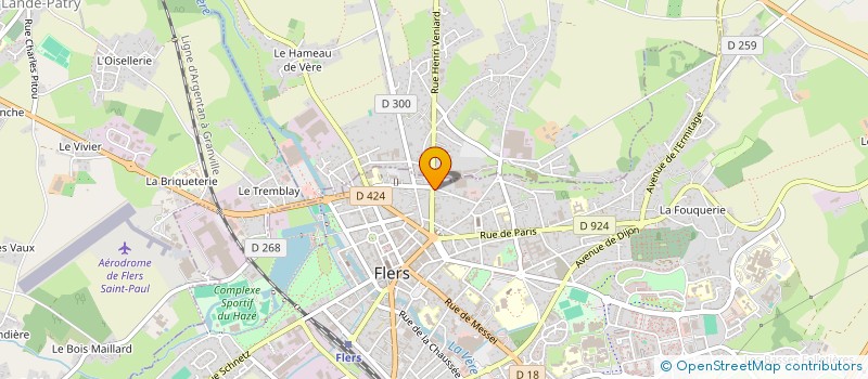 localisation de l'entreprise SOC CIVILE A.J.M.P à FLERS
