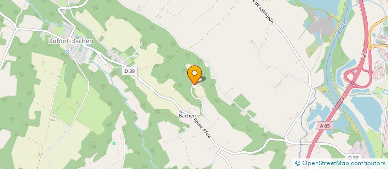 localisation de l'entreprise SOC CIVILE AGRICOLE CHATEAU DE BACHEN  DUHORT-BACHEN