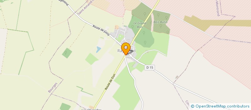 localisation de l'entreprise SOC CIVILE AGRICOLE DE LA CHAUME à LANTAN