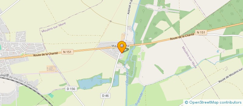 localisation de l'entreprise SOC CIVILE AGRICOLE DE LA SABLIERE à MOULINS-SUR-YEVRE
