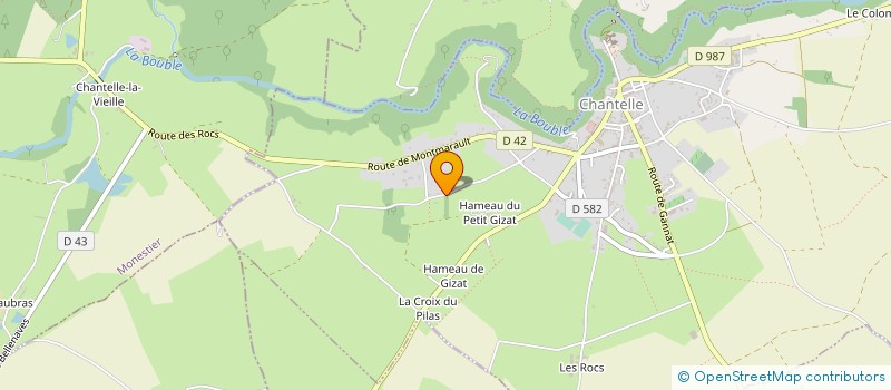 localisation de l'entreprise SOC CIVILE AGRICOLE DOMAINE LA CHENAIE à CHANTELLE