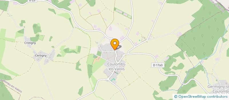 localisation de l'entreprise SOC CIVILE AGRICOLE GIB VALOIS à COULOMBS-EN-VALOIS