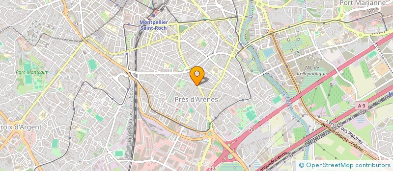 localisation de l'entreprise SOC CIVILE AGRICOLE LA CANDINIERE à MONTPELLIER