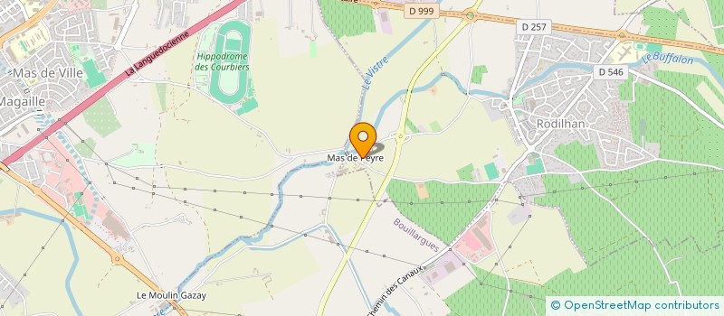 localisation de l'entreprise SOC CIVILE AGRICOLE MALEROUBINE  RODILHAN