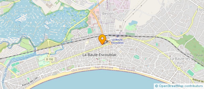 localisation de l'entreprise SOC CIVILE ALET à LA BAULE-ESCOUBLAC