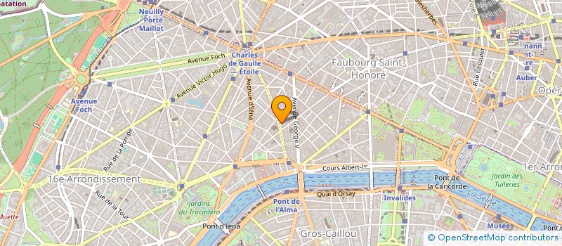 localisation de l'entreprise SOC CIVILE ALMARC  PARIS