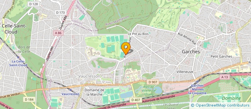 localisation de l'entreprise SOC CIVILE ALPHI à VAUCRESSON