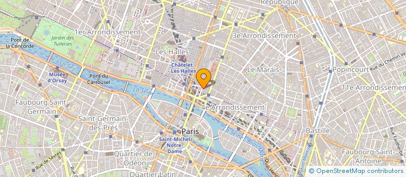 localisation de l'entreprise SOC CIVILE ARIANE à PARIS