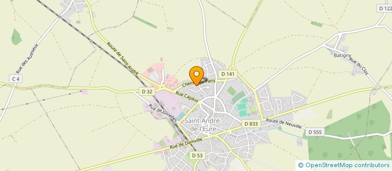 localisation de l'entreprise SOC CIVILE ATTRIBUTION ALTEA  SAINT-ANDRE-DE-L'EURE