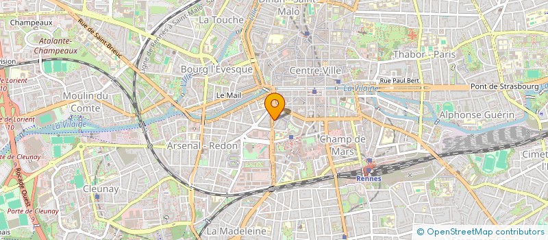 localisation de l'entreprise SOC CIVILE ATTRIBUTION LES FLORIDEES  RENNES