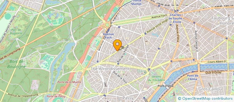 localisation de l'entreprise SOC CIVILE AZUR  PARIS