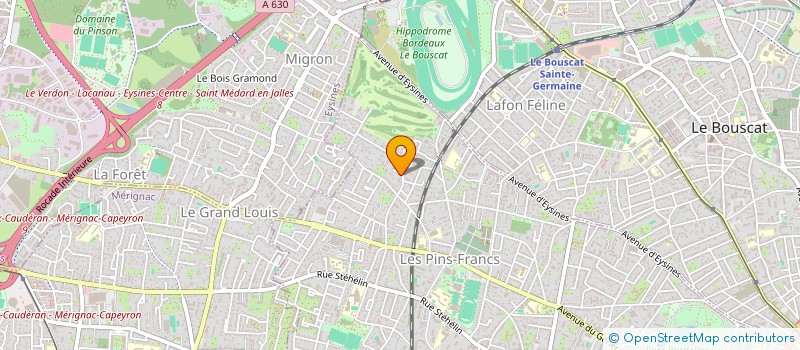 localisation de l'entreprise SOC CIVILE BENTAYOU  BORDEAUX