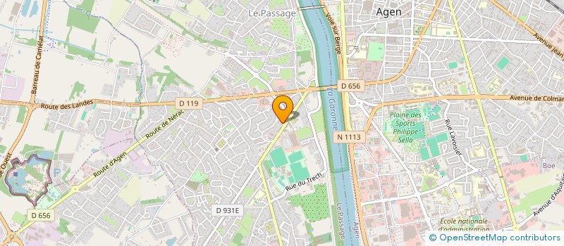 localisation de l'entreprise SOC CIVILE BESSET à LE PASSAGE