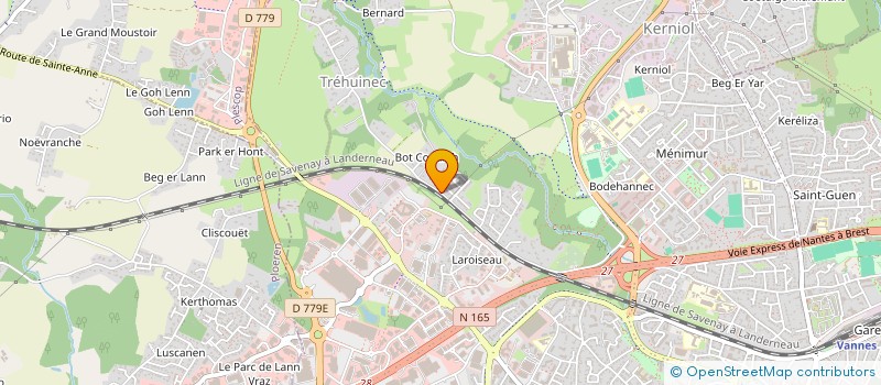 localisation de l'entreprise SOC CIVILE BOT COUARCH à VANNES