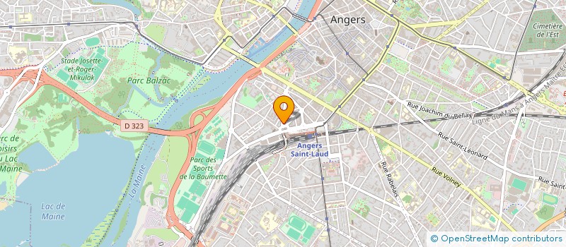 localisation de l'entreprise SOC CIVILE BREMONT à ANGERS