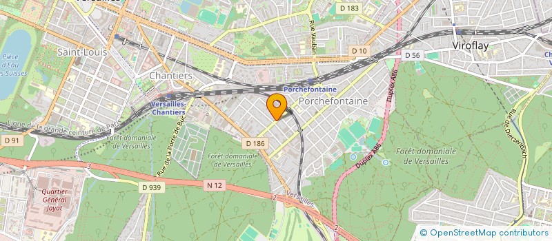 localisation de l'entreprise SOC CIVILE BUCCIALI CHAVENAS à VERSAILLES