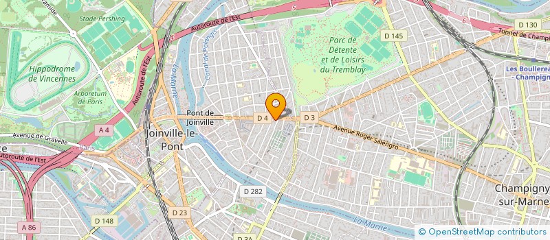 localisation de l'entreprise SOC CIVILE CADET à JOINVILLE-LE-PONT