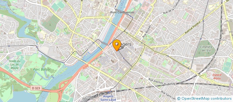 localisation de l'entreprise SOC CIVILE CAILLAUD à ANGERS