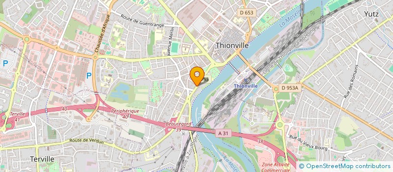 localisation de l'entreprise SOC CIVILE CARLINA à THIONVILLE