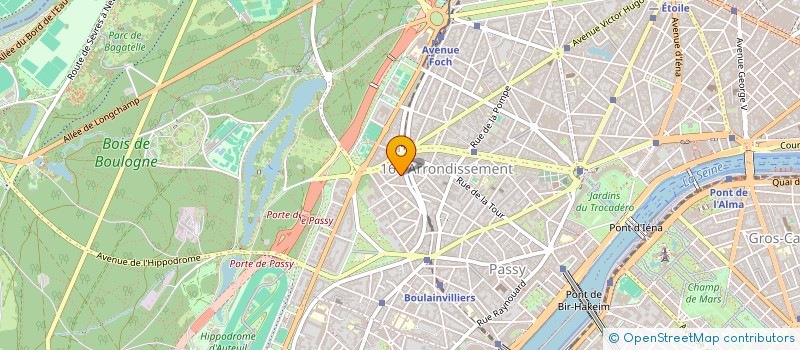 localisation de l'entreprise SOC CIVILE CAROLINE ET NORMAN ZEITOUN  LEVALLOIS-PERRET