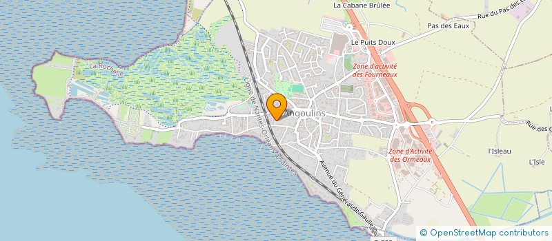 localisation de l'entreprise SOC CIVILE CGWS  ANGOULINS