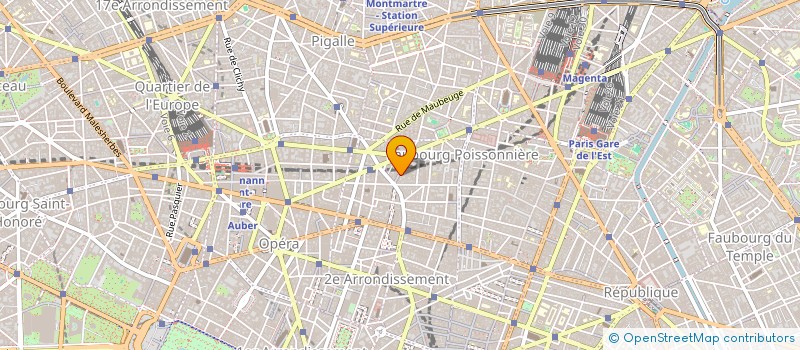 localisation de l'entreprise SOC CIVILE CHABET à PARIS