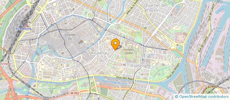 localisation de l'entreprise SOC CIVILE CHASSE LA CHAPELLE L'ANDLAU à STRASBOURG