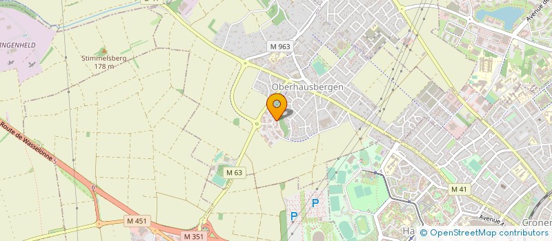 localisation de l'entreprise SOC CIVILE CHASSE ST HUBERT WESTHOFFEN  OBERHAUSBERGEN