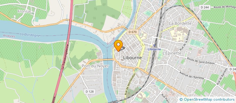 localisation de l'entreprise SOC CIVILE CHATEAU TAILHAS NEBOUT à LIBOURNE