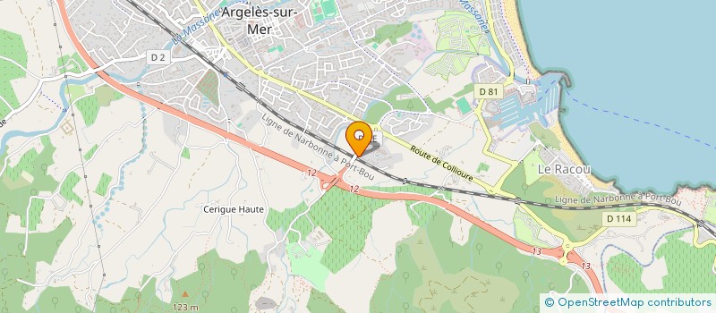 localisation de l'entreprise SOC CIVILE CHATEAU VALMY à ARGELES SUR MER