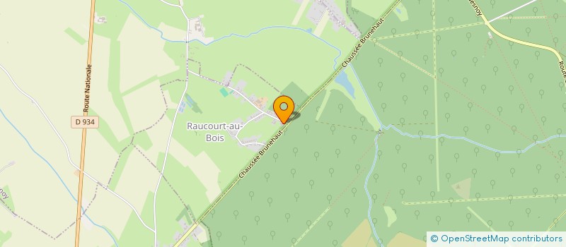 localisation de l'entreprise SOC CIVILE CHAUSSEE DE RAUCOURT AU BOIS  RAUCOURT-AU-BOIS