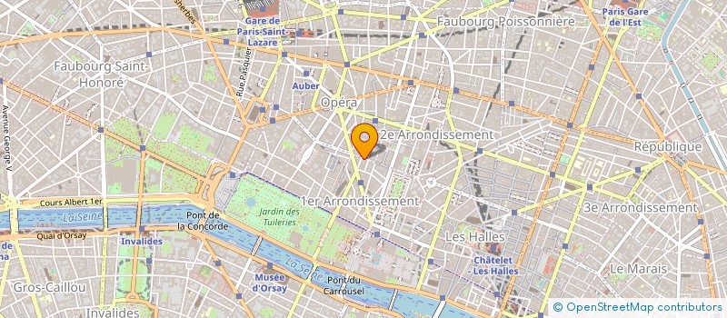 localisation de l'entreprise SOC CIVILE CHOISEUL OPERA à PARIS