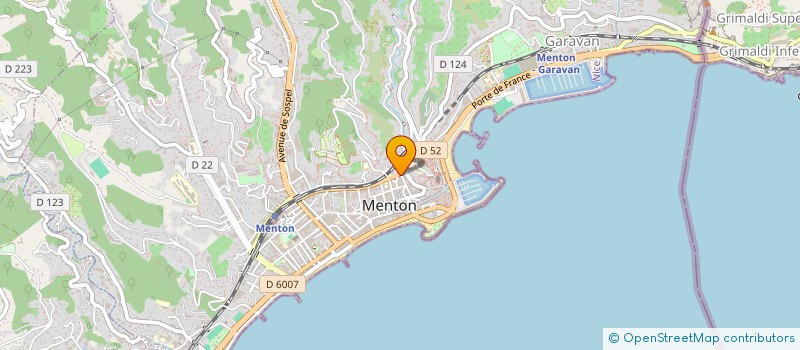 localisation de l'entreprise SOC CIVILE CLARILUCI à MENTON