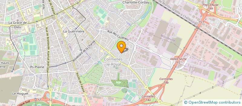localisation de l'entreprise SOC CIVILE CONSEIL ENSEIGNEM & ILLUSTRA à CORMELLES-LE-ROYAL