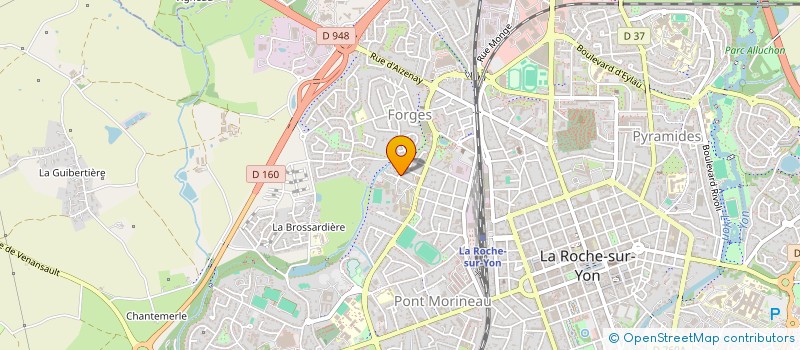 localisation de l'entreprise SOC CIVILE CONST RES COLLINE DE RENOUX à LA ROCHE-SUR-YON