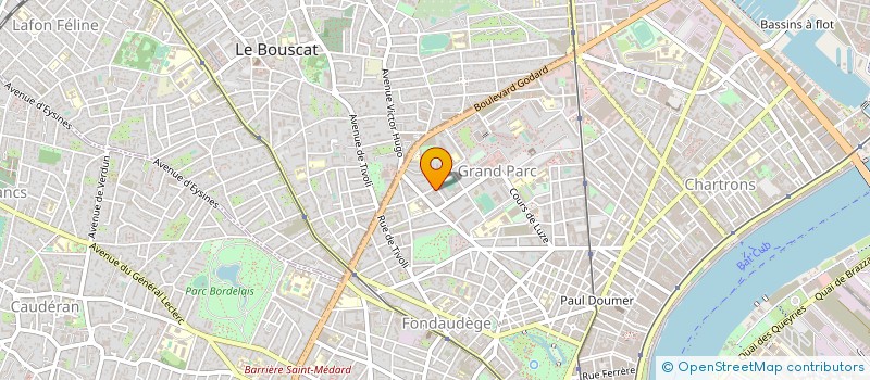 localisation de l'entreprise SOC CIVILE CONSTRUCTION MARIE CURIE à BORDEAUX