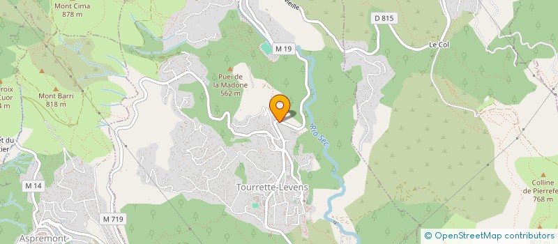 localisation de l'entreprise SOC CIVILE CONSTRUCTION VENTE LA COLOMBE  TOURRETTE-LEVENS