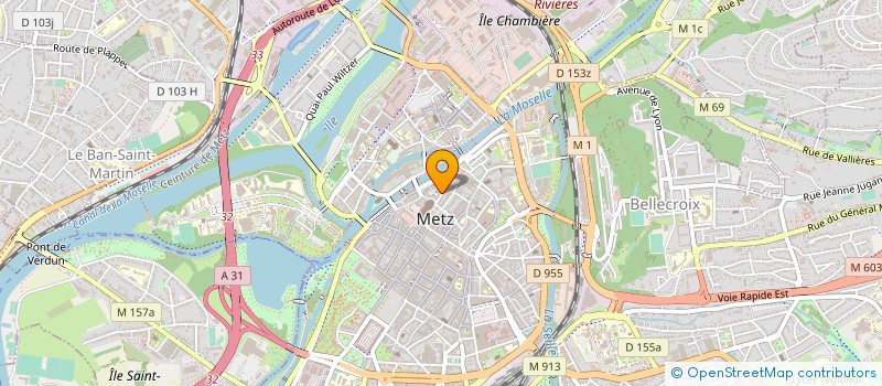 localisation de l'entreprise SOC CIVILE CONSTRUCTION VENTE LOTHAIRE à METZ