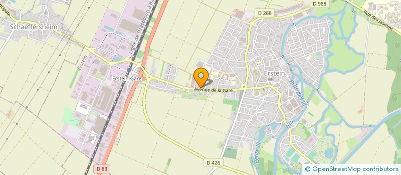 localisation de l'entreprise SOC CIVILE CONSTRUCTION VENTE VICTORIA  ERSTEIN