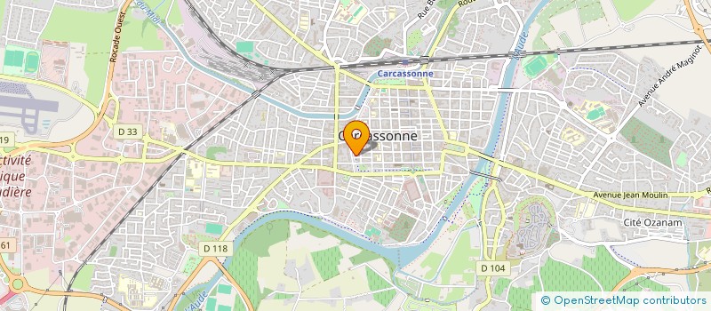 localisation de l'entreprise SOC CIVILE COOP CONST L'ALARIC MONTREDON à CARCASSONNE