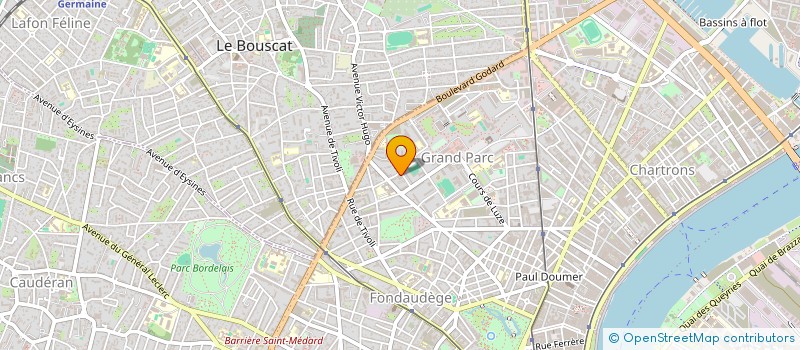 localisation de l'entreprise SOC CIVILE COOP CONSTRUCT ALBERT CAMUS à BORDEAUX