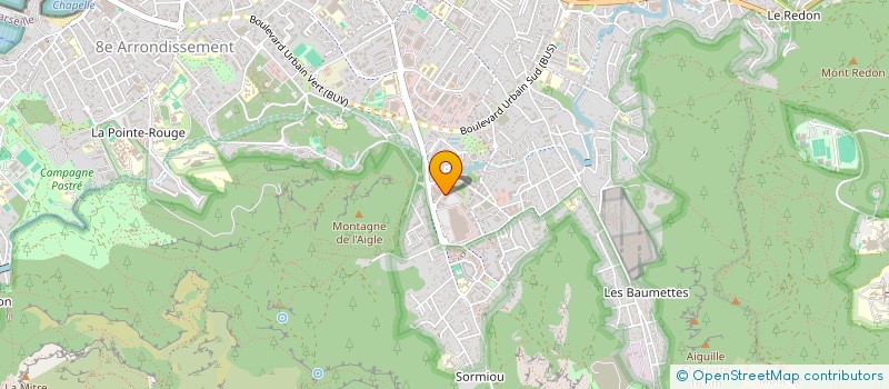 localisation de l'entreprise SOC CIVILE COOP RES QUAI D'ORIENT  MARSEILLE