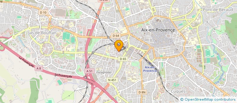 localisation de l'entreprise SOC CIVILE COOPERAT CONSTRU LE GRAND PIN à AIX-EN-PROVENCE