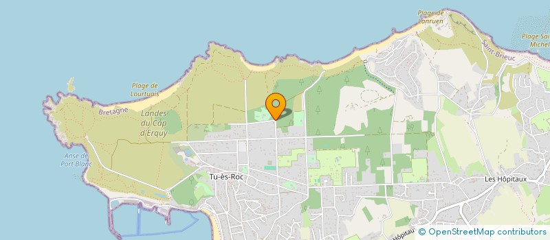 localisation de l'entreprise SOC CIVILE COOPERATIVE DU PORTUAIS  ERQUY