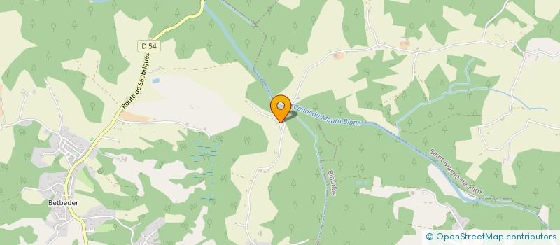 localisation de l'entreprise SOC CIVILE D EXPLOITATION DU HORNET à SAINT-ANDRE-DE-SEIGNANX