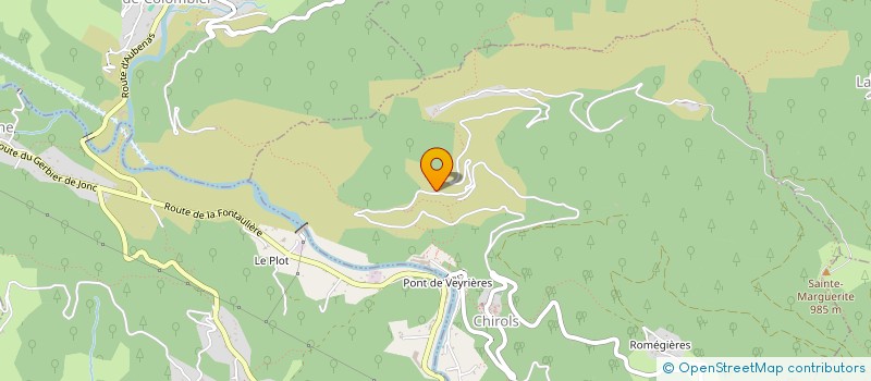 localisation de l'entreprise SOC CIVILE DANFER  CHIROLS