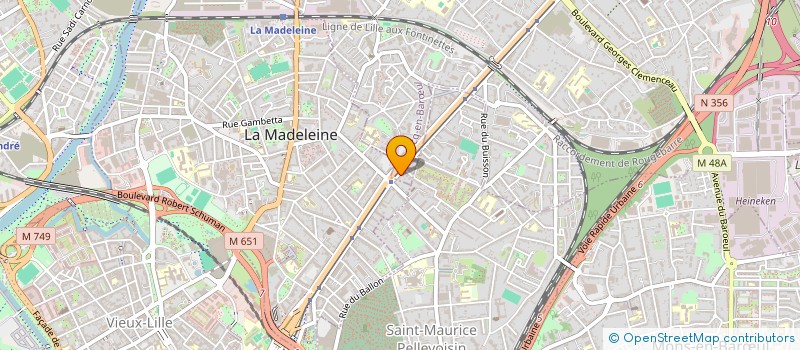 localisation de l'entreprise SOC CIVILE DAWA à MARCQ-EN-BARŒUL