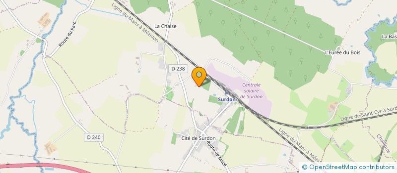 localisation de l'entreprise SOC CIVILE DE CHASSE DU BOIS DU TRESOR à LE CHATEAU D'ALMENECHES