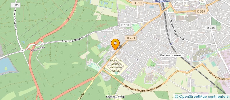 localisation de l'entreprise SOC CIVILE DE CHASSE FAMO à HAGUENAU