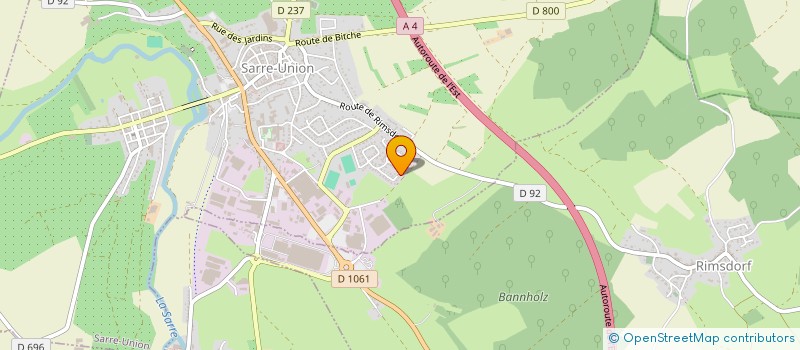 localisation de l'entreprise SOC CIVILE DE CHASSE HARI à WOLFSKIRCHEN